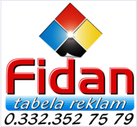 fidan tabela reklam