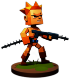 Barb Wire (Barbara Kopetski), Dark Horse Comics Character - Circle App Icon | Fan Art