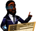 Dr. Consilium In Front Of His Screen