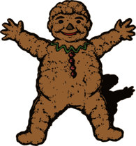 Vintage Gingerbread Man