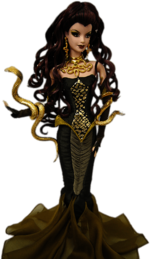 Medusa Barbie Doll