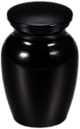 Small Black Urn