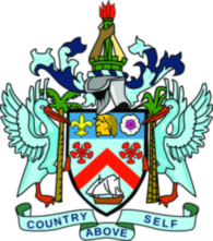 Coat Of Arms Of Saint Kitts And Nevis