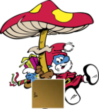 Santa Smurf
