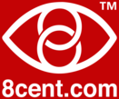 8cent Com Logo 2020 (Red)