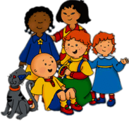 Caillou and His Friends