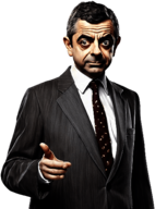 Rowan Atkinson Portrait