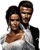 Victoria and David Beckham