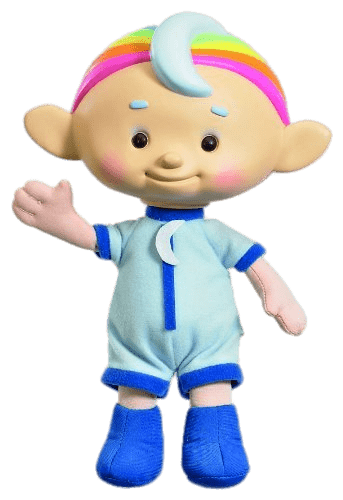 Cloudbabies Baba Blue Doll Waving