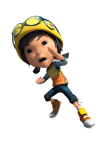 BoBoiBoy Characger Ying Shouting