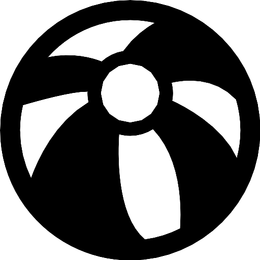 Summer Beach Ball Icon