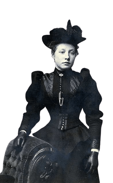 Mourning Victorian Woman