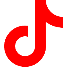 TikTok Logo Red