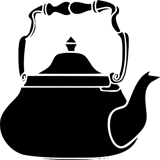 Illustration of Vintage Tea Kettle