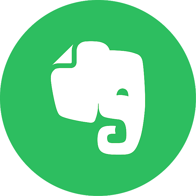 Evernote round logo icon