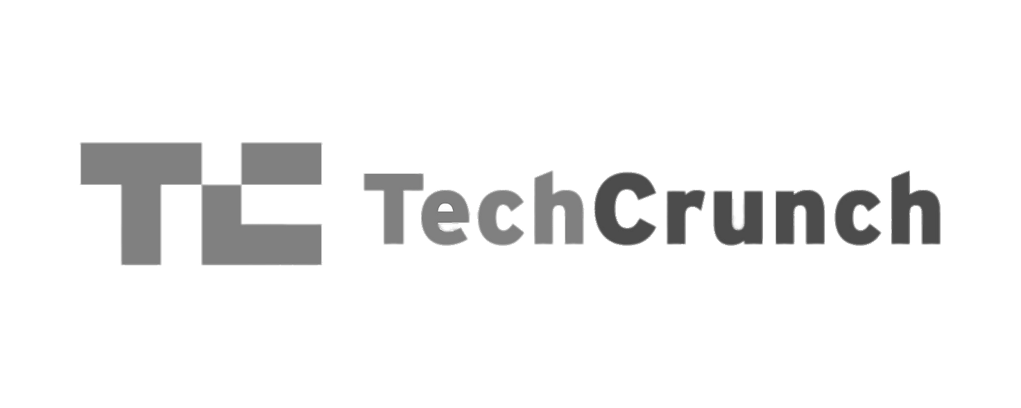 TechCrunch full grey logo landscape