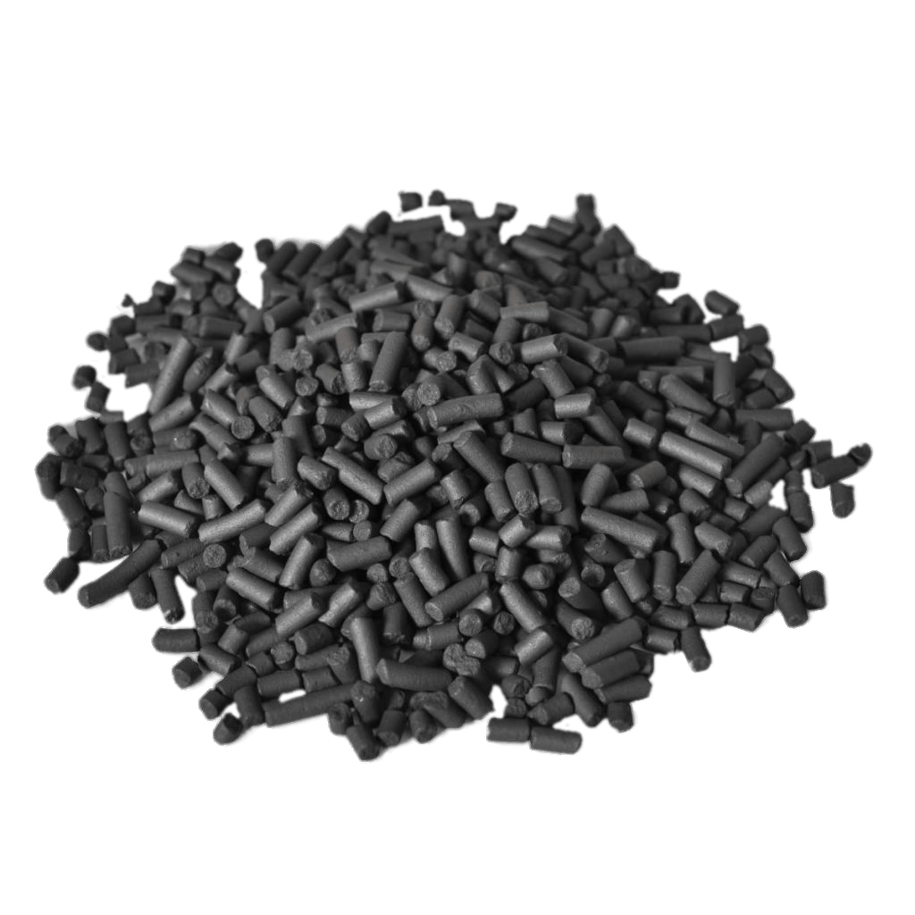 Pile Of Black Pellets