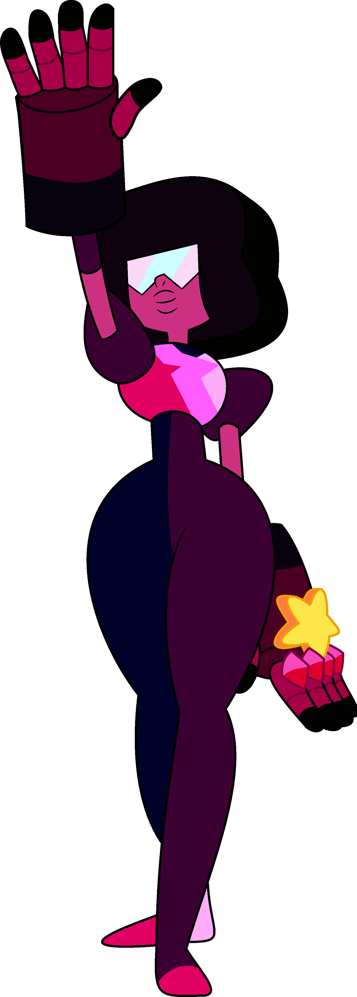 Garnet One Hand Up