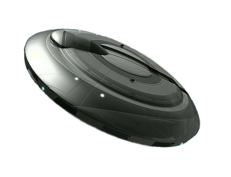 Round UFO Disc
