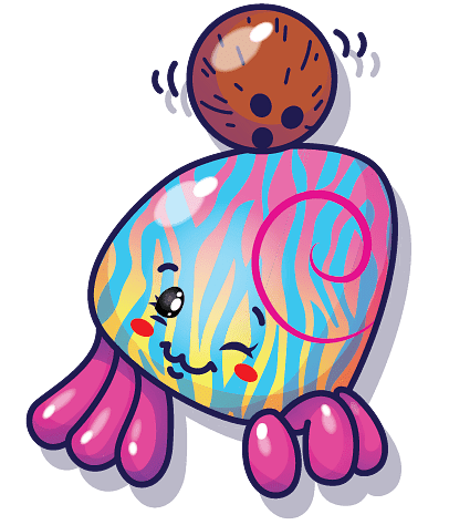 Pikmi Pop Craw the Hermit Crab