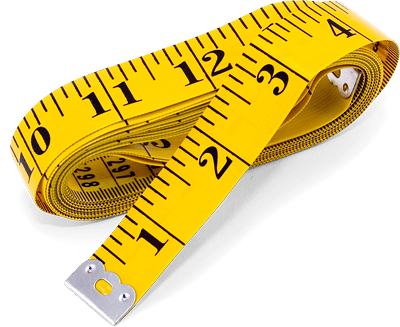 Folded Tape Measure