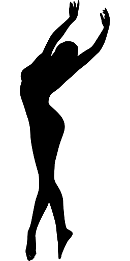 Silhouette of a Dancing Ballerina