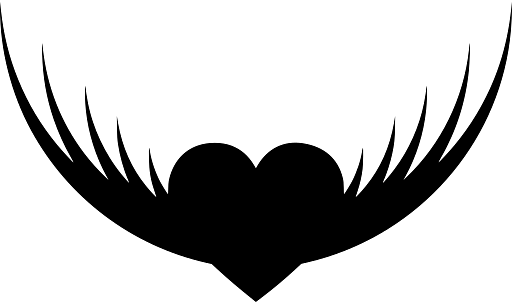 Artistic Image of a Winged Heart