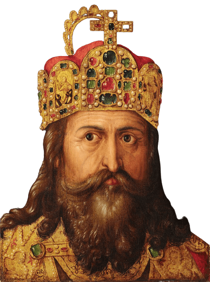 Portrait of Charlemagne Face Painting