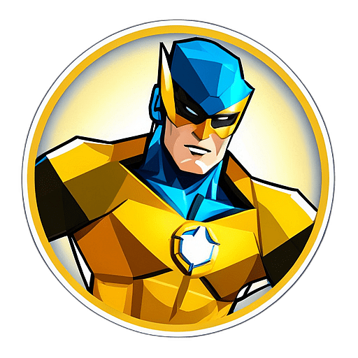 Booster Gold Dc Comics - Circle App Icon | Fan Art