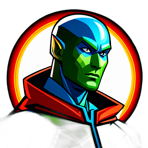 Martian Manhunter Dc Comics - Circle App Icon | Fan Art