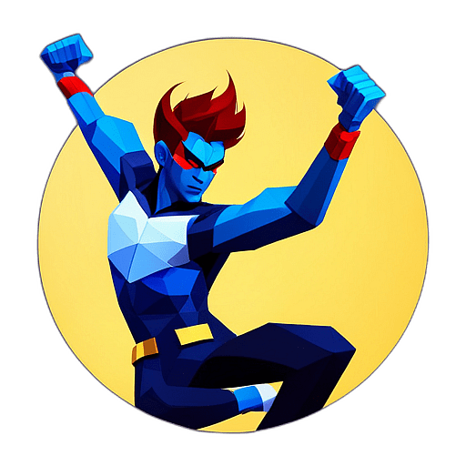 Nightcrawler Character - App Icon - Fan Art