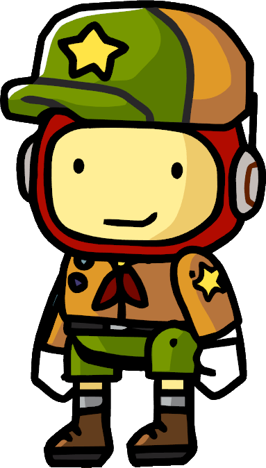 Scribblenauts Maxwell In Scout Uniform