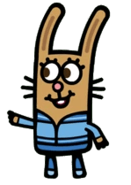 Boj Character Rupa Nibblit the Rabbit