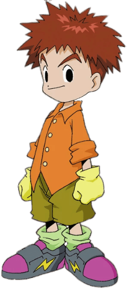 Digimon Character Young Izzy Izumi