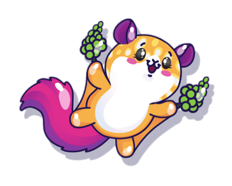 Pikmi Pop Eggnog the Flying Squirrel