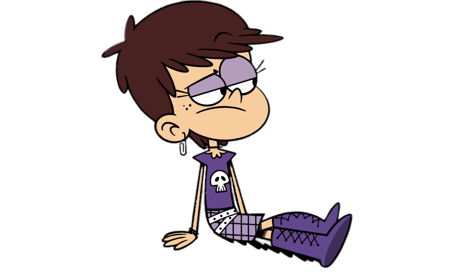 Luna Loud Sitting Around