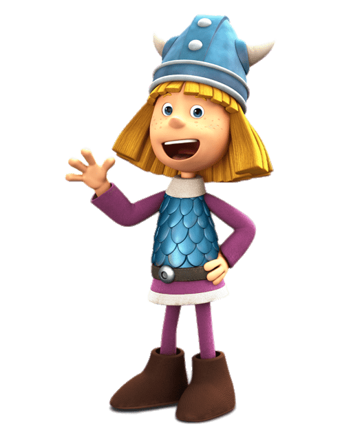 Vic the Viking Waving