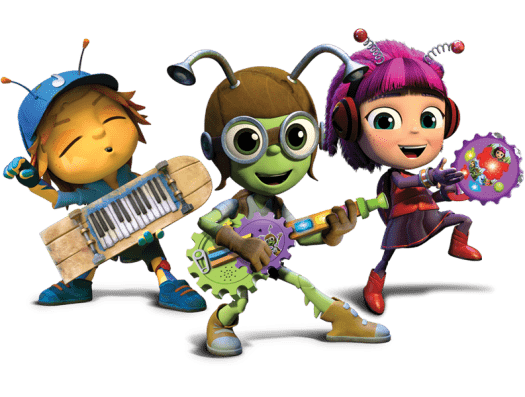 Beat Bugs Making Music