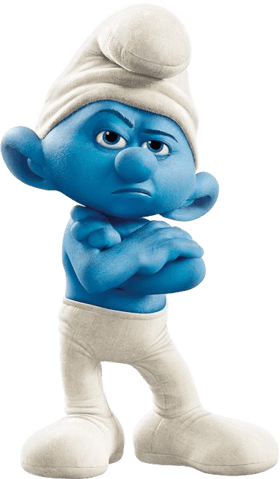 Grouchy Smurf