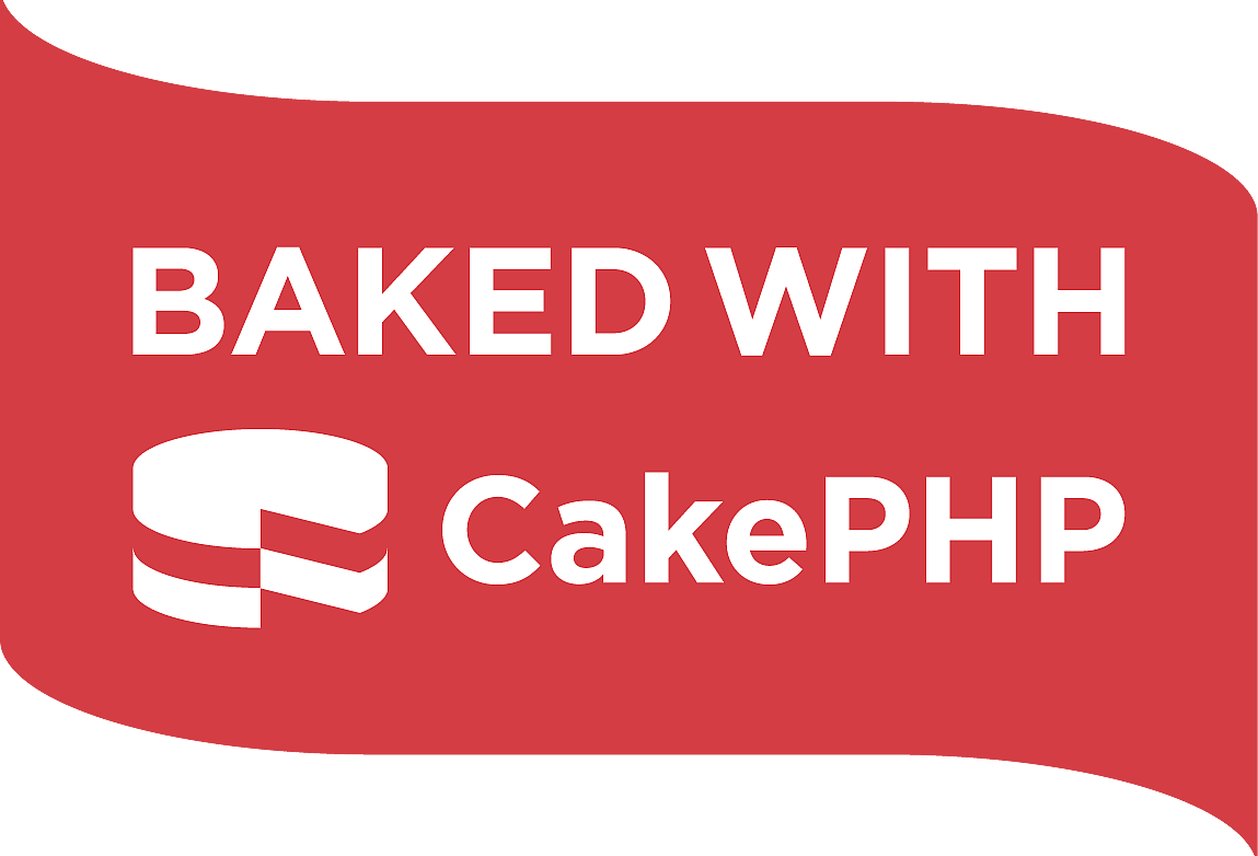 Baked with CakePHP banner