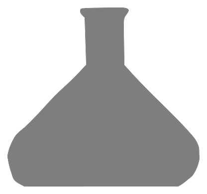 Grey Erlenmeyer Flask
