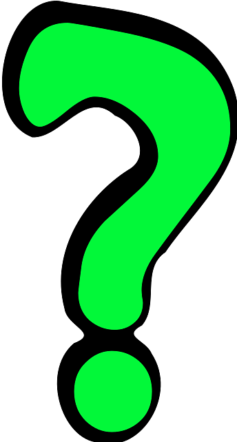 Green Question Mark