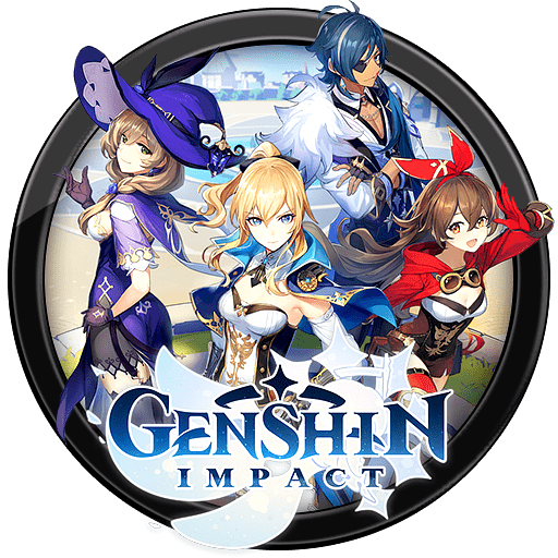 Genshin Impact circle app icon