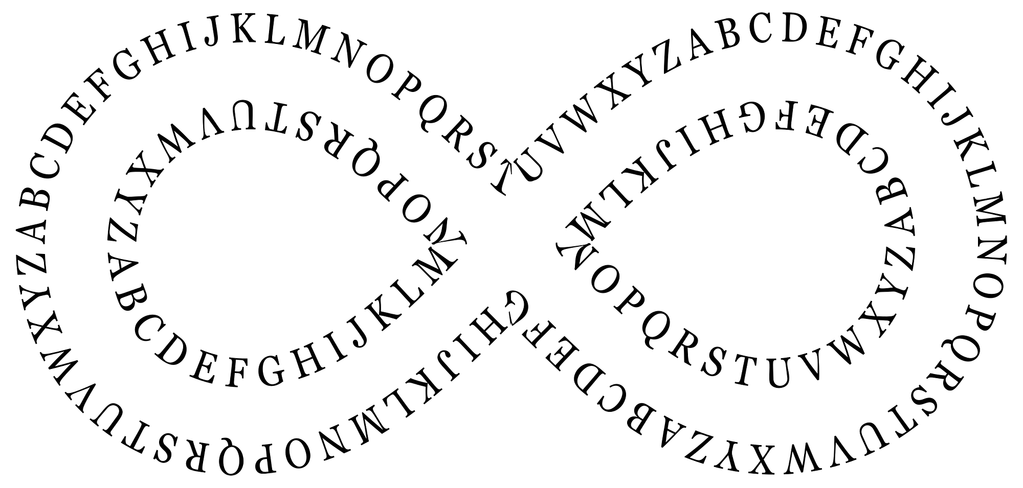 Alphabet Infinity Symbol