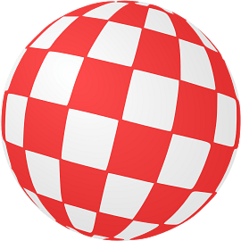 Checkered Globe
