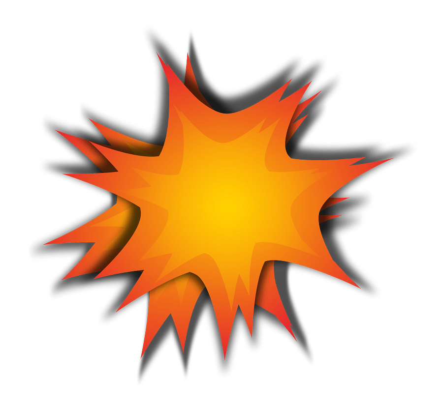 Double Spiky Speech Bubble