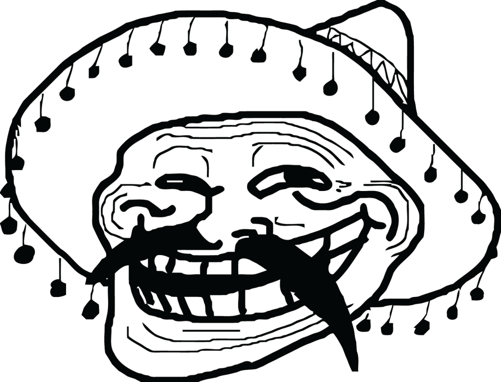 Mexican Meme Troll Face