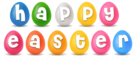 Happy Easter Egg Banner