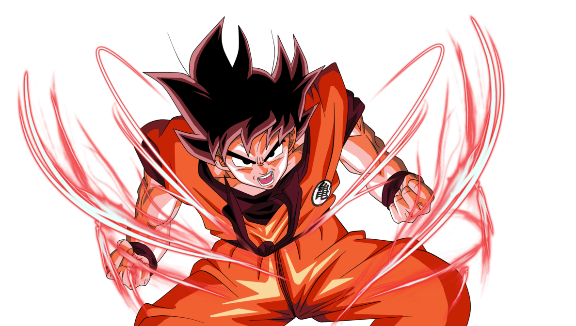 Goku Very Angry