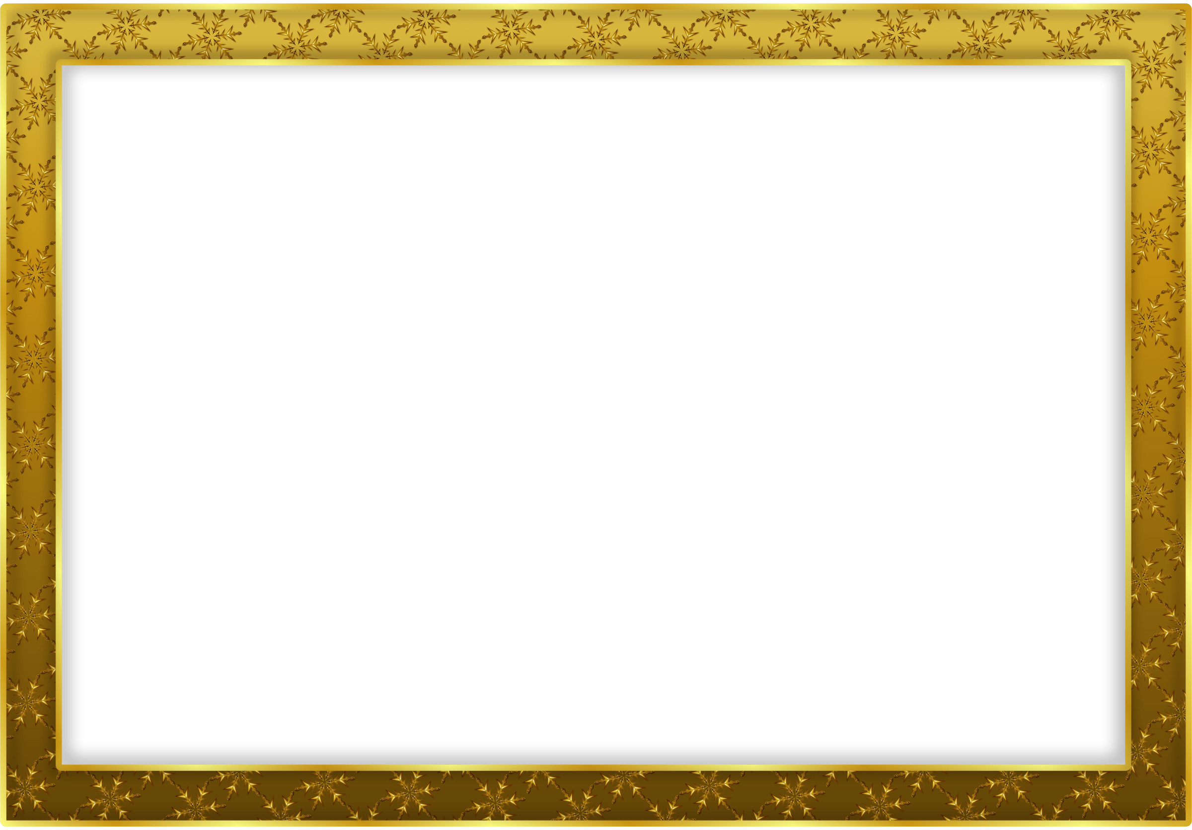 Simple Gold Frame Landscape